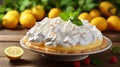 Scrumptious lemon meringue pie and delectable lemon desserts for a mouthwatering breakfast feast