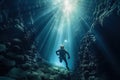 Underwater exploration.