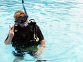 Scuba diver Royalty Free Stock Photo