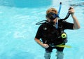 Scuba diver Royalty Free Stock Photo