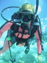 Scuba diving class