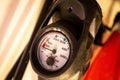 Scuba pressure air gauge indicator equipment tool Royalty Free Stock Photo