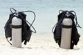 Scuba Tanks Royalty Free Stock Photo