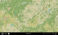 Scucyn District, Belarus. Topographic Humanitarian Royalty Free Stock Photo