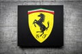 Scuderia Ferrari sports car manufacturer Royalty Free Stock Photo