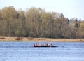 Sculling in Burnaby Lake