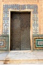 Sculpted door of a palace