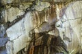 Sculpted granite walls of Coos Canyon on the Swift River.