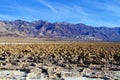 California, Death Valley:  View towards the Amargosa Range from the Basin Royalty Free Stock Photo