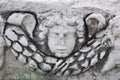 Sculpted Stone Gargoyles at Historic Theatre, Hierapolis, Pamukkale, Denizli Province, Turkey