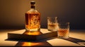 Sculpted Whisky Glasses: A Subtle And Royalcore Vfxfriday Masterpiece