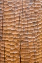 Sculpted wood background Royalty Free Stock Photo