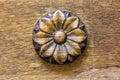 Sculpted Wooden Flower