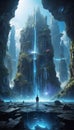 Sculpting Tomorrow: QuantumQuotient\'s 3D Technological Tapestry. AI generate