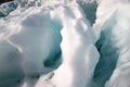 Rugged glacier ice