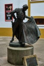 Bullfighter sculpture