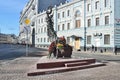 Sculptural composition dedicated to the victims of the terrorist attack in Beslan. Moscow