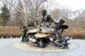 Sculptural group Alice in Wonderland, in Central Park, New York, NY, USA Royalty Free Stock Photo