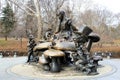 Alice in Wonderland, sculptural group in Central Park, New York, NY, USA Royalty Free Stock Photo