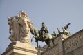 Artistic and architectural works of the Vittoriano Rome, Italy.