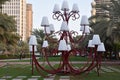 Sculpture at Al Majaz Waterfront in Sharjah, UAE