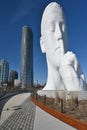 Sculpture along the Hudson River Waterfront