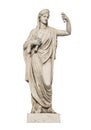 Sculpture of the ancient Greek god Athena