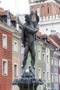 Sculpture of Apollo. Poznan in Poland