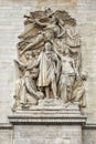 Sculpture of the arc de Triomphe `Triumph of 1810