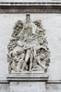 Sculpture on the Arch of Triumph, Paris - La Paix de 1815