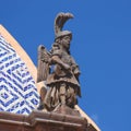 Angel of the San agustin church in queretaro city III Royalty Free Stock Photo