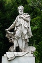 Sculpture of Austrian artist Hans Makart in Vienna Royalty Free Stock Photo