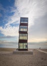 Sculpture on Barcelona Beach