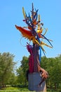 Sculpture The Beckoning by Albert Paley at National Harbor