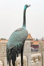 Sculpture of a bird in the Forbidden City, Beijing, China