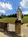 Sculpture in the Boboli Gardens in Florence.  Italy Royalty Free Stock Photo