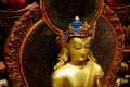 Sculpture of the Buddha Shakyamuni. Royalty Free Stock Photo