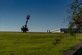 Sculpture called Torres de la Memoria, located in the Memory Park, iBuenos Aires, Argentina