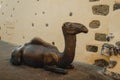 A sculpture of camel in Aguimes, Gran Canaria