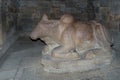 Sculpture of Candy Prambanan near Yogyakarta city on Java island, Indonesia. It is one of the largest Hindu temple