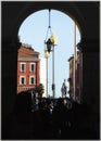 Sculpture of catalanian artist Plensa at 5he Place Massena in Nice