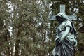 Sculpture in the cemetety