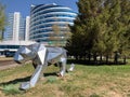 Sculpture in the Central Downtown Astana, Nur-Sultan, Kazakhstan