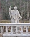 Sculpture, Communists destroyed the village of New Mills, South