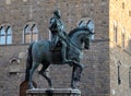 Sculpture by Cosimo De` Medici on horseback - Florence