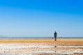 Sculpture on Crosby Beach, the Another Place by Anthony Gormley