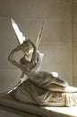 Sculpture Cupid and Psyche by Antonio Canova Royalty Free Stock Photo