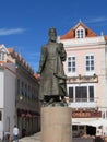 Sculpture of D. Pedro I in Cascais.