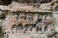 Sculpture depicting Naraka or Buddhist hell realm at Dazu Rock Carvings