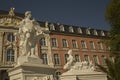 Sculpture decorating the Electorate palace Kurfurstliches palais in Trier, Germany.